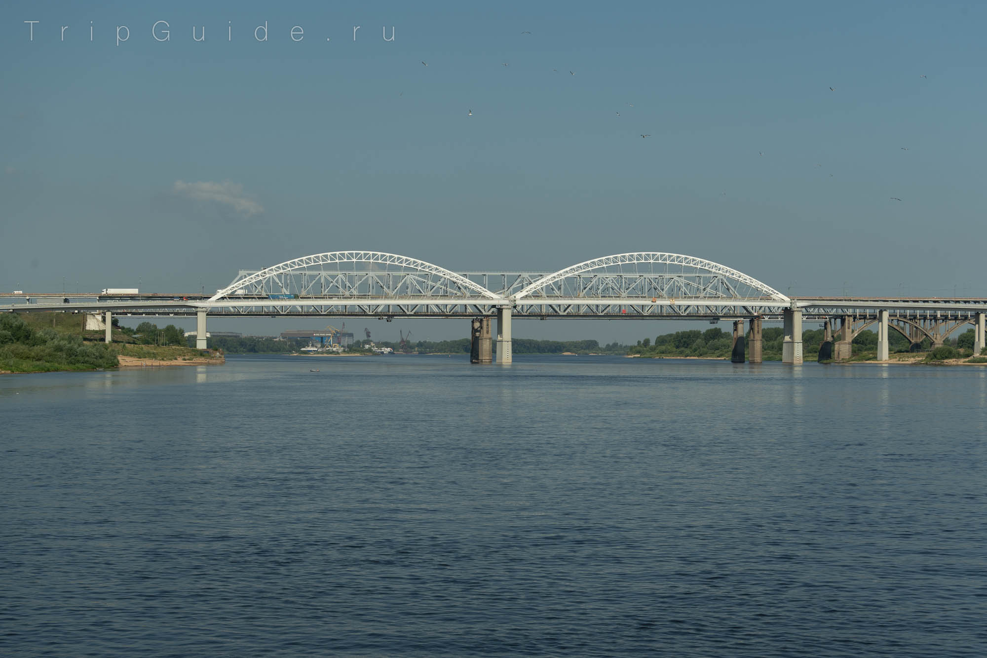 Борский мост в Нижнем Новгороде