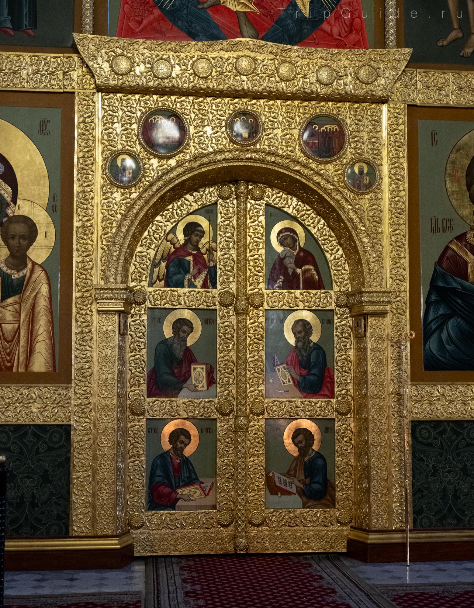 Царские врата, Благовещенский собор, Казань