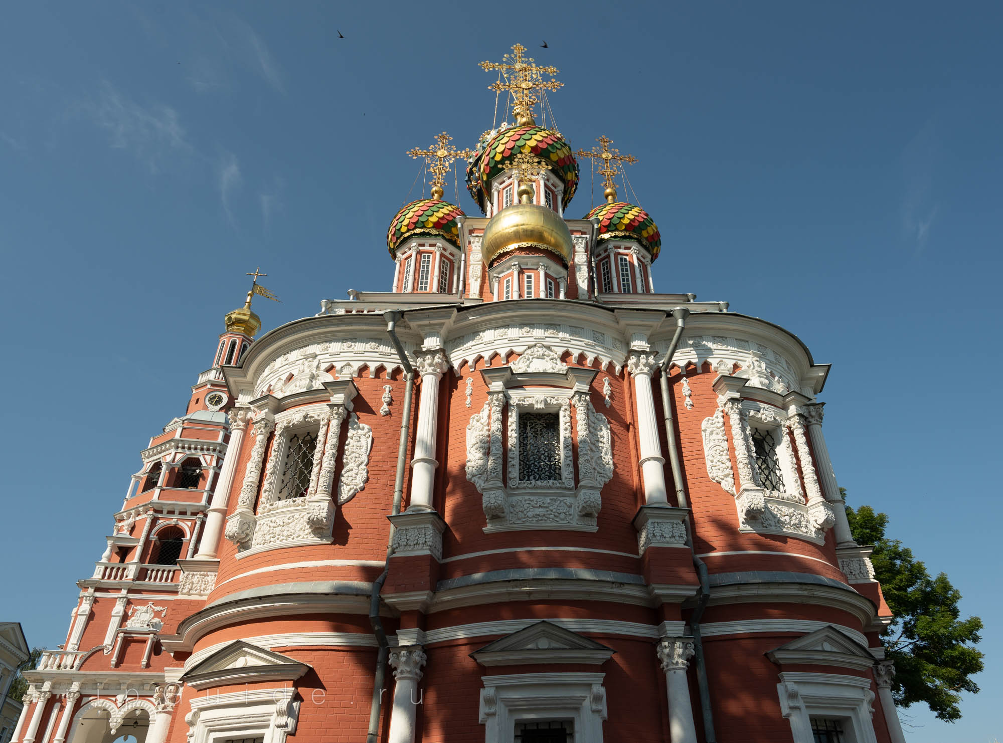Купола Строгановской церкви
