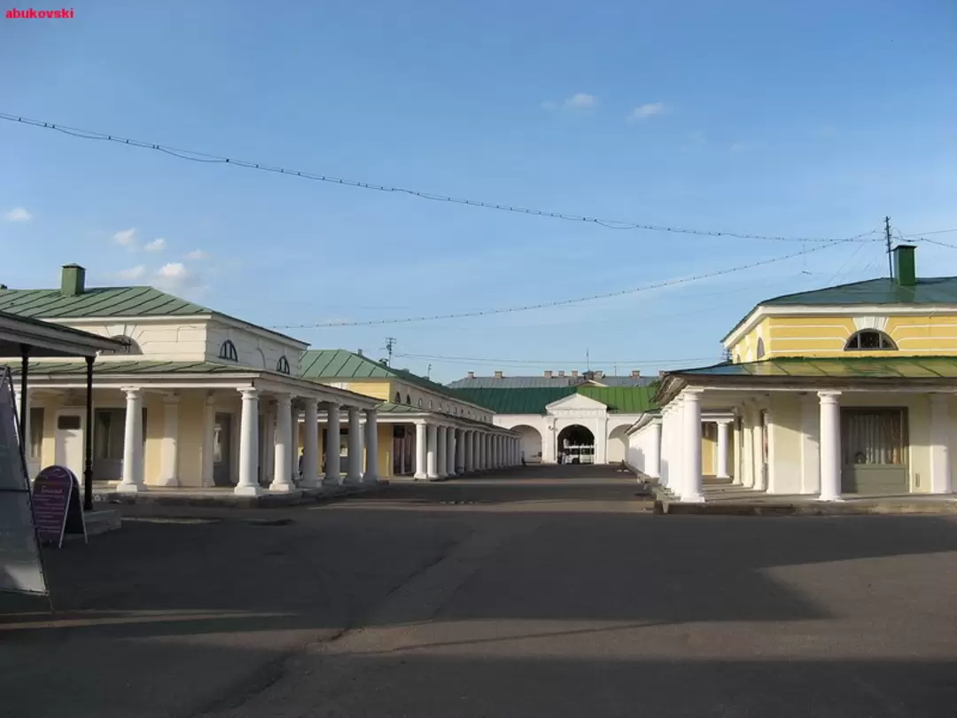 Торговые ряды в Костроме