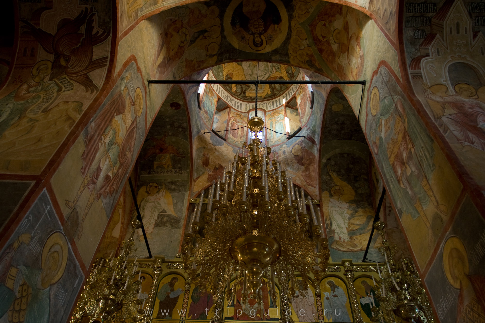 Росписи в Успенском соборе