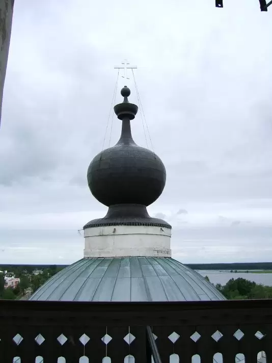 Вид с колокольни Успенского собора