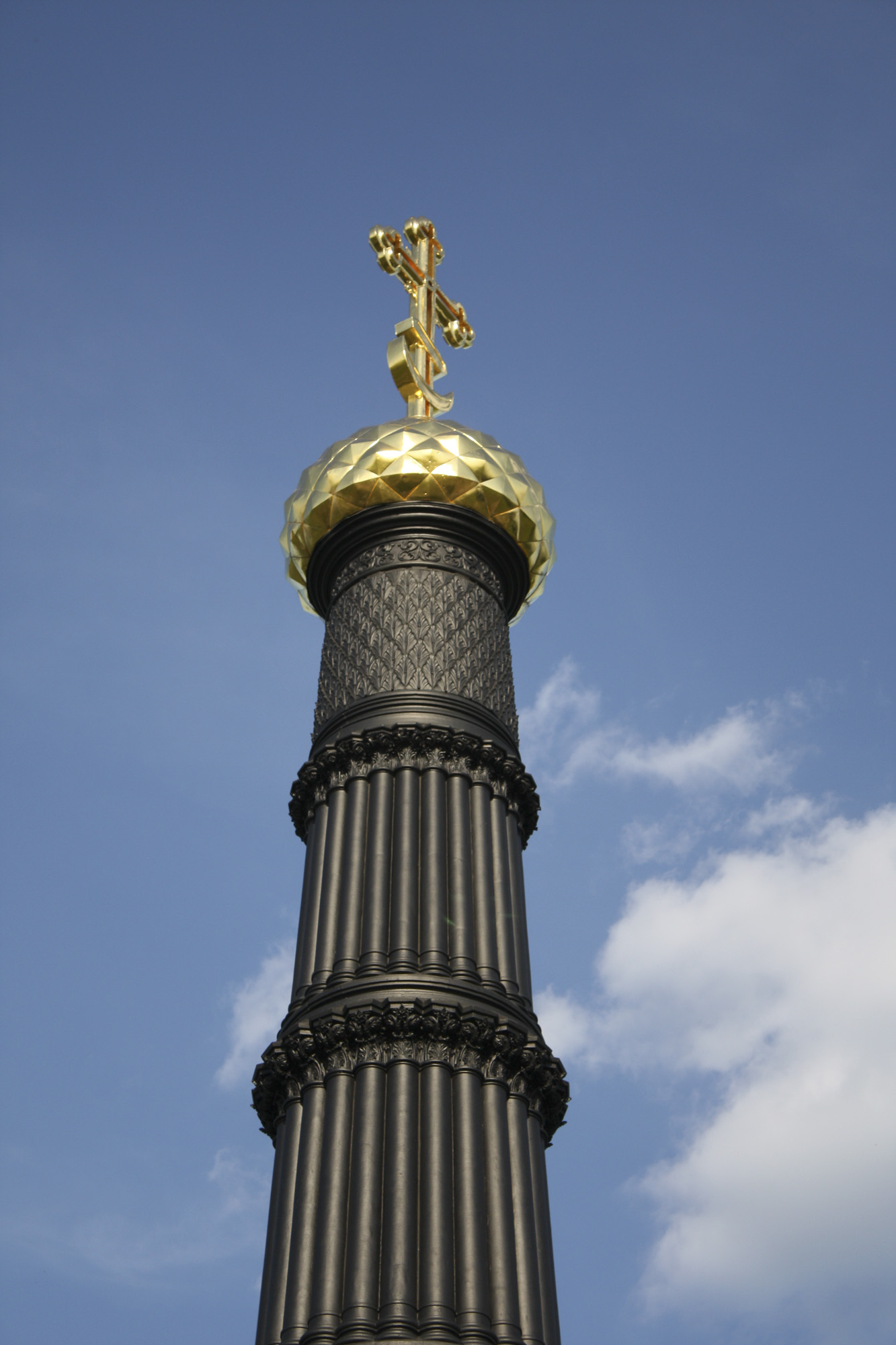Куликово поле, Красный холм, колонна-столп Дмитрию Донскому