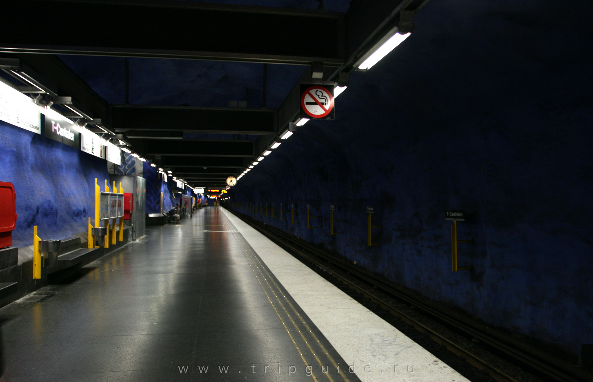 Станция «Т-Сентрален» (T-Centralen), метро Стокгольма