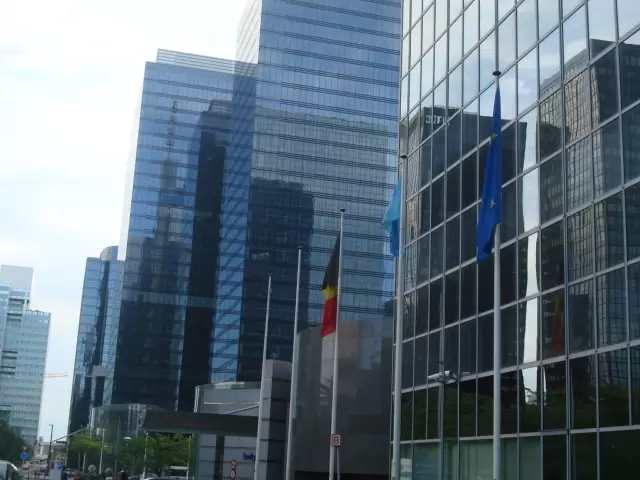 Район ж/д станции Brussel Nord