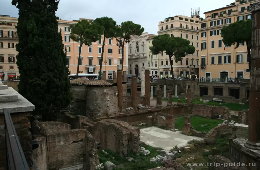 Археологическая зона Largo di Torre Argentina