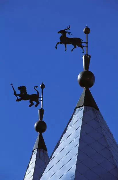 Ростов Великий, лев и олень