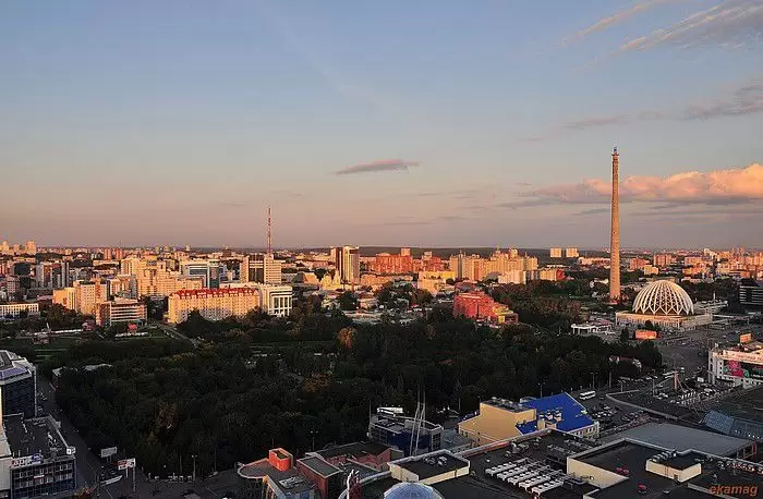 Крыши Екатеринбурга