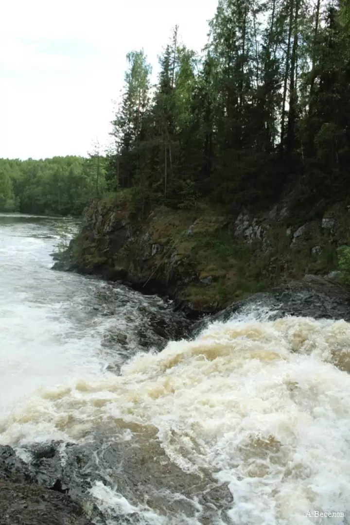 Водопад Кивач, фото