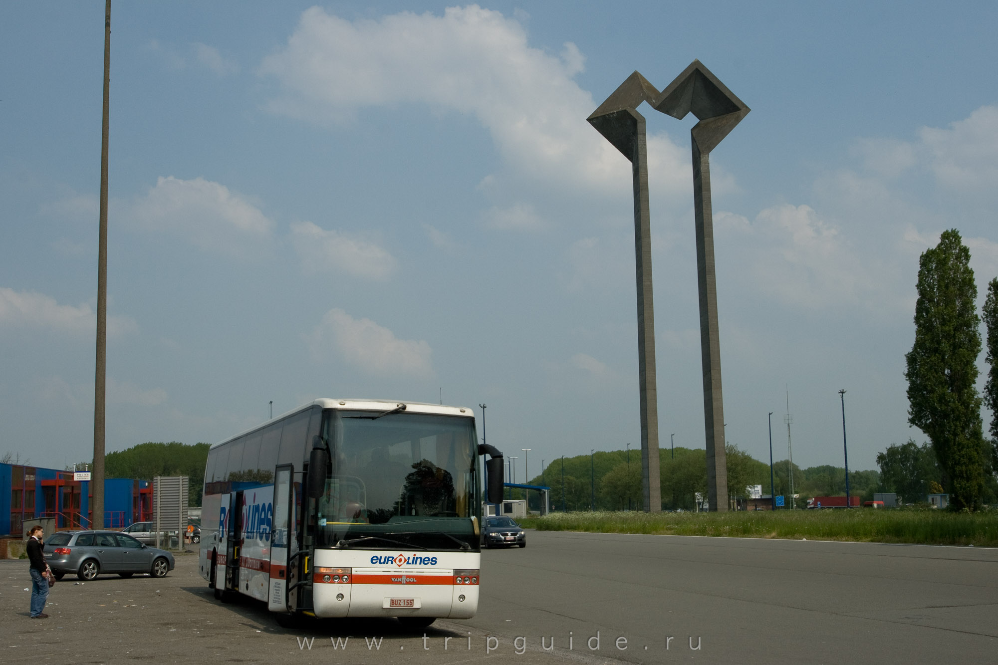 Автобус Eurolines Амстердам — Париж