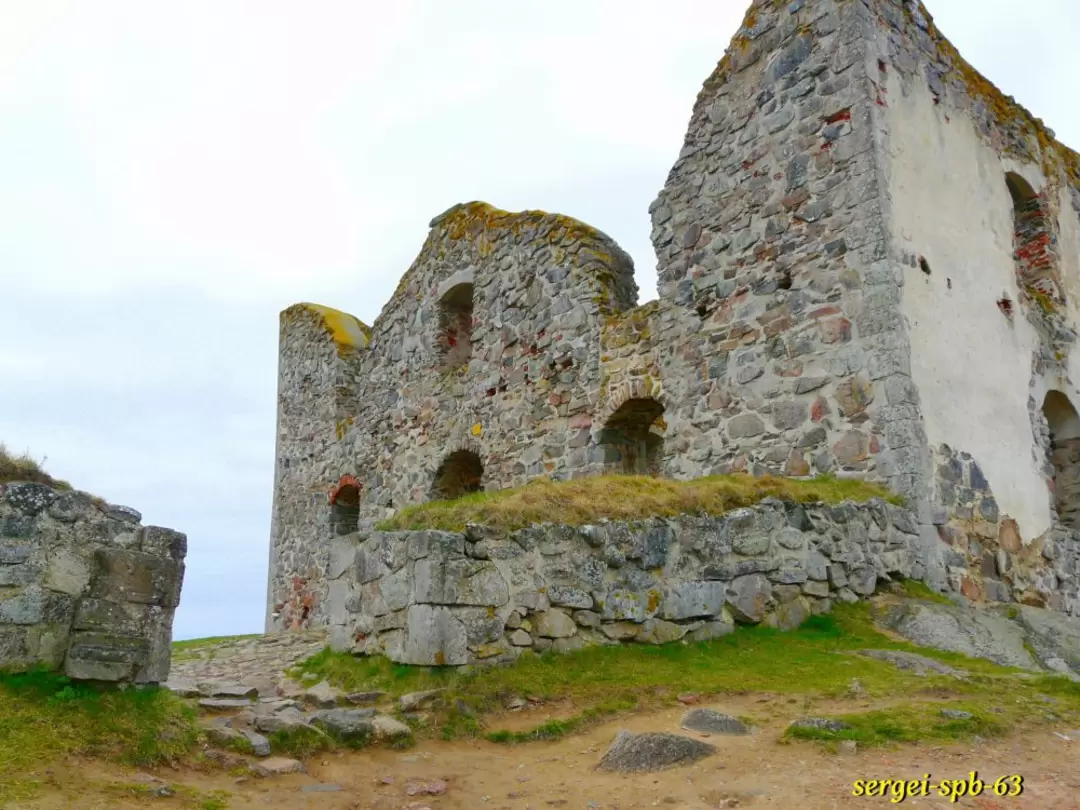 Brahehus руины особняка семнадцатого века