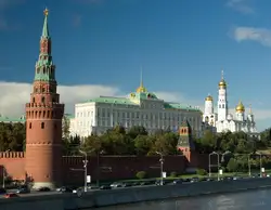 Вид на Московский кремль с Большого Каменного моста Вид на Московский кремль с Большого Каменного моста