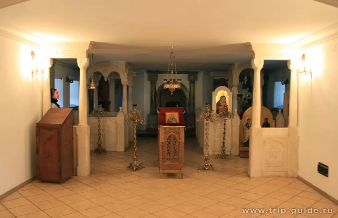 Валаам, церковь Воскресения Христова, Нижний храм