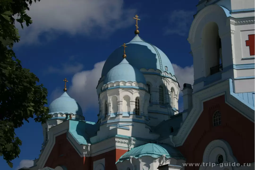 Валаам, купола Спасо-Преображенского собора