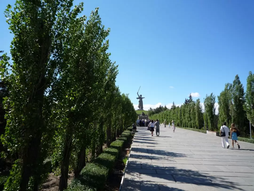 Дорога к Мамаеву кургану